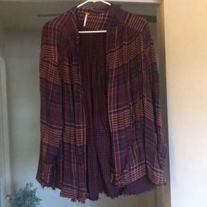 ALL ITEMS MUST GO ❤️ Free People Flowy Flannel